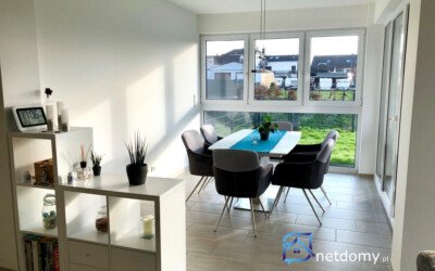Nowoczesny segment skrajny z dużym ogrodem – Marysin, Bałuty, Łódź | 75 m² | działka 400 m² | 2 miejsca postojowe | bezpośrednio – zdjęcie 2