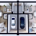 Nowoczesny bliźniak 188 m² z garażem – ul. Pszeniczna, Dojlidy, Białystok - Netdomy