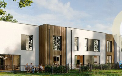 Segment skrajny 63 m² z ogródkiem – Białystok Białostoczek - Netdomy