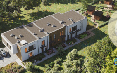 Segment skrajny 63 m² z ogródkiem – Białystok Białostoczek - Netdomy