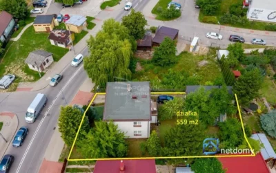 Wolnostojący dom 150 m² z garażem, działka 559 m² – Białystok Dziesięciny ul. Gajowa - Netdomy