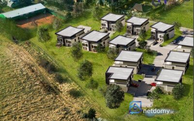 Nowoczesny bliźniak 122,72 m² z widokiem na Beskidy w Mikołowie – osiedle Gniotek - Netdomy