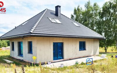 Dom 144 m² w stanie surowym – Sochonie k. Białegostoku - Netdomy