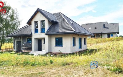 Dom 144 m² w stanie surowym – Sochonie k. Białegostoku - Netdomy