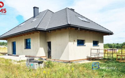 Dom 144 m² w stanie surowym – Sochonie k. Białegostoku - Netdomy