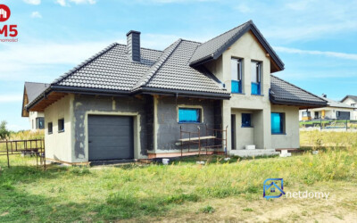 Dom 144 m² w stanie surowym – Sochonie k. Białegostoku - Netdomy