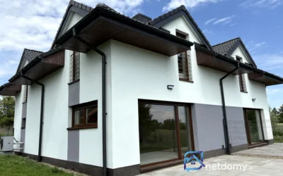 Katowice Zarzecze – Energooszczędny dom bliźniak 136 m² z dużą działką - Netdomy