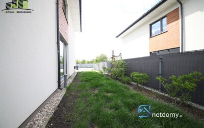 Bliźniak 155 m² z ogródkiem i garażem – Białystok Dojlidy Górne - Netdomy
