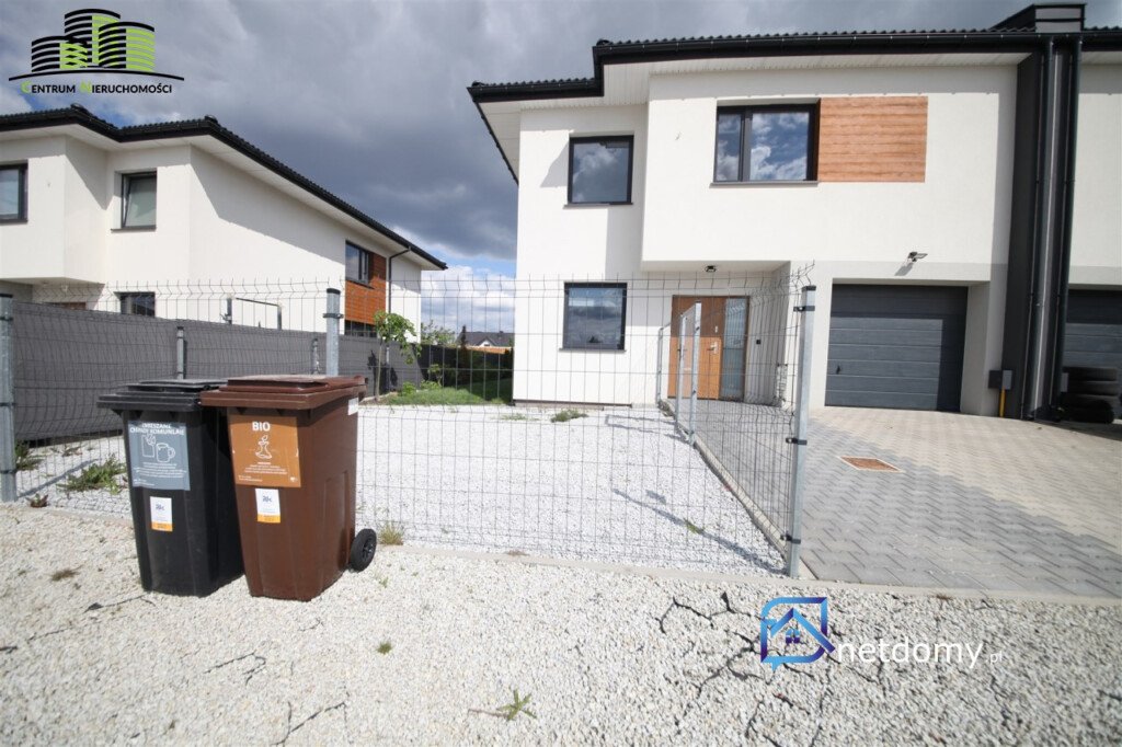 Bliźniak 155 m² z ogródkiem i garażem – Białystok Dojlidy Górne - Netdomy