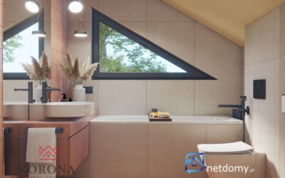 Dom modułowy CLT 94 m² na działce 900 m² – Białystok Dojlidy Górne - Netdomy