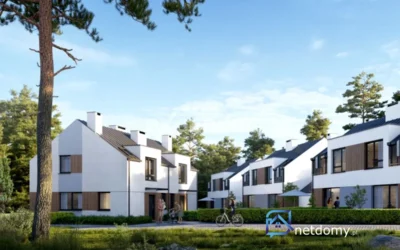Nowy szeregowiec 87,75 m² z ogrodem – Gdynia Chwarzno-Wiczlino - Netdomy