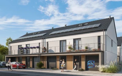 Nowoczesny dom szeregowy 118,91 m² na sprzedaż w Katowicach – Zarzecze - Netdomy
