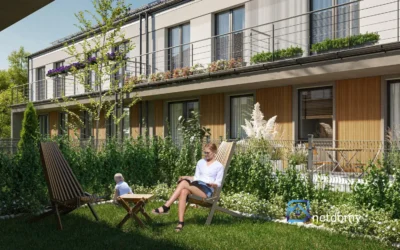 Nowoczesny dom szeregowy 118,91 m² na sprzedaż w Katowicach – Zarzecze - Netdomy