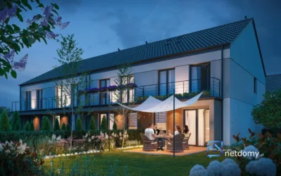 Nowoczesny dom szeregowy 118,91 m² na sprzedaż w Katowicach – Zarzecze - Netdomy