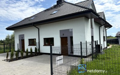 Katowice Zarzecze – Energooszczędny dom bliźniak 136 m² z dużą działką - Netdomy