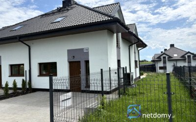 Katowice Zarzecze – Energooszczędny dom bliźniak 136 m² z dużą działką - Netdomy