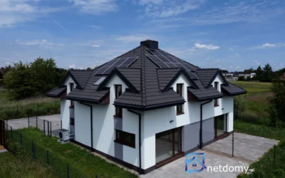 Katowice Zarzecze – Energooszczędny dom bliźniak 136 m² z dużą działką - Netdomy