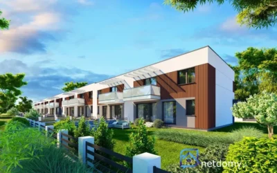 Segment środkowy 165 m² z garażem – Białystok Skorupy, ul. Karmelowa - Netdomy