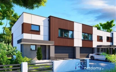 Segment środkowy 165 m² z garażem – Białystok Skorupy, ul. Karmelowa - Netdomy