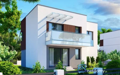 Segment środkowy 165 m² z garażem – Białystok Skorupy, ul. Karmelowa - Netdomy