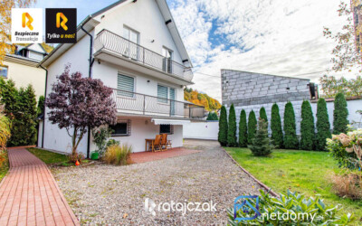 Dom z ogrodem i garażem – Gdynia Demptowska 215 m², 4 kondygnacje - Netdomy