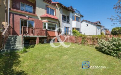 Widokowy szeregowiec z tarasem na dachu – Gdynia Leszczynki 353 m² - Netdomy