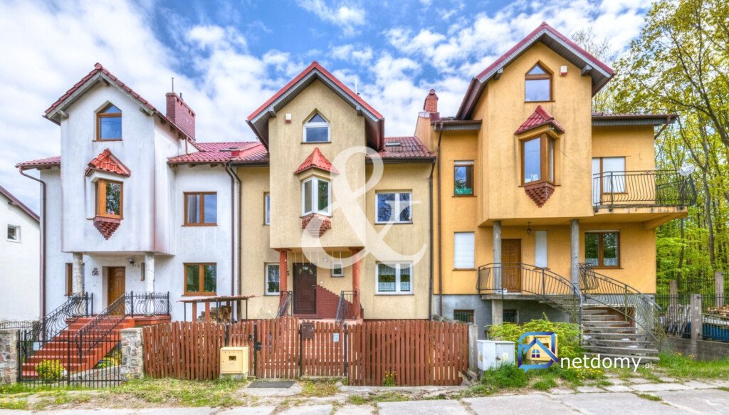 Widokowy szeregowiec z tarasem na dachu – Gdynia Leszczynki 353 m² - Netdomy