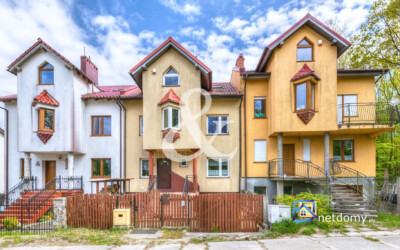 Widokowy szeregowiec z tarasem na dachu – Gdynia Leszczynki 353 m² - Netdomy