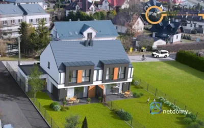 Nowoczesny bliźniak w Gdyni-Wiczlino – 116 m² z ekspozycją południowo-zachodnią - Netdomy