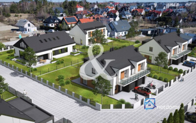Bliźniak 104,5 m² w sercu Gdyni Chwarzno‑Wiczlino z ogrodem 378 m² - Netdomy