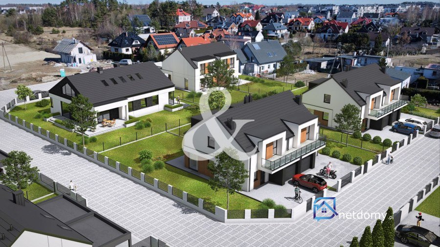 Bliźniak 104,5 m² w sercu Gdyni Chwarzno‑Wiczlino z ogrodem 378 m² - Netdomy