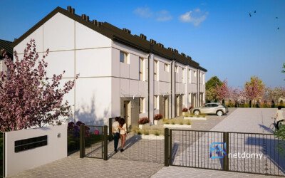 Segment 65 m² z ogródkiem – Łyski, Osiedle Nowa Kwiatowa - Netdomy