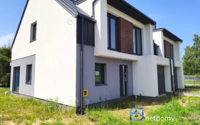 Nowy bliźniak 145 m² Radom Dzierzków – stan deweloperski, ul. Odrodzenia - Netdomy