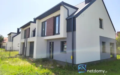 Nowy bliźniak 145 m² Radom Dzierzków – stan deweloperski, ul. Odrodzenia - Netdomy