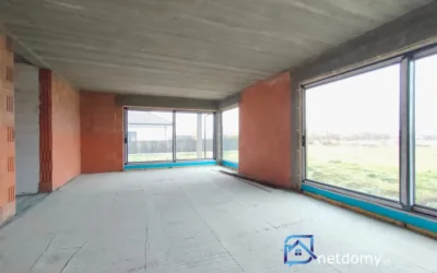 Parterowy dom 136 m² w Radomiu (Janiszpol) – stan surowy zamknięty, ul. Grota‑Roweckiego - Netdomy