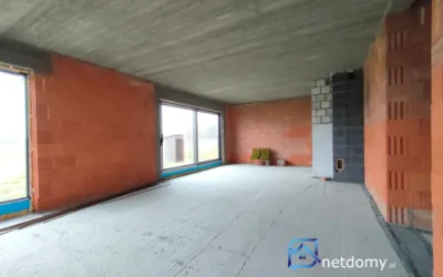 Parterowy dom 136 m² w Radomiu (Janiszpol) – stan surowy zamknięty, ul. Grota‑Roweckiego - Netdomy