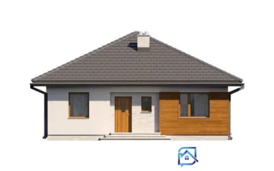 Nowy dom 146 m² Małęczyn k. Radomia – stan deweloperski, garaż, 650 m² działka - Netdomy