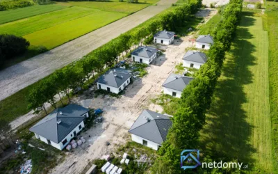 Nowy dom 146 m² Małęczyn k. Radomia – stan deweloperski, garaż, 650 m² działka - Netdomy