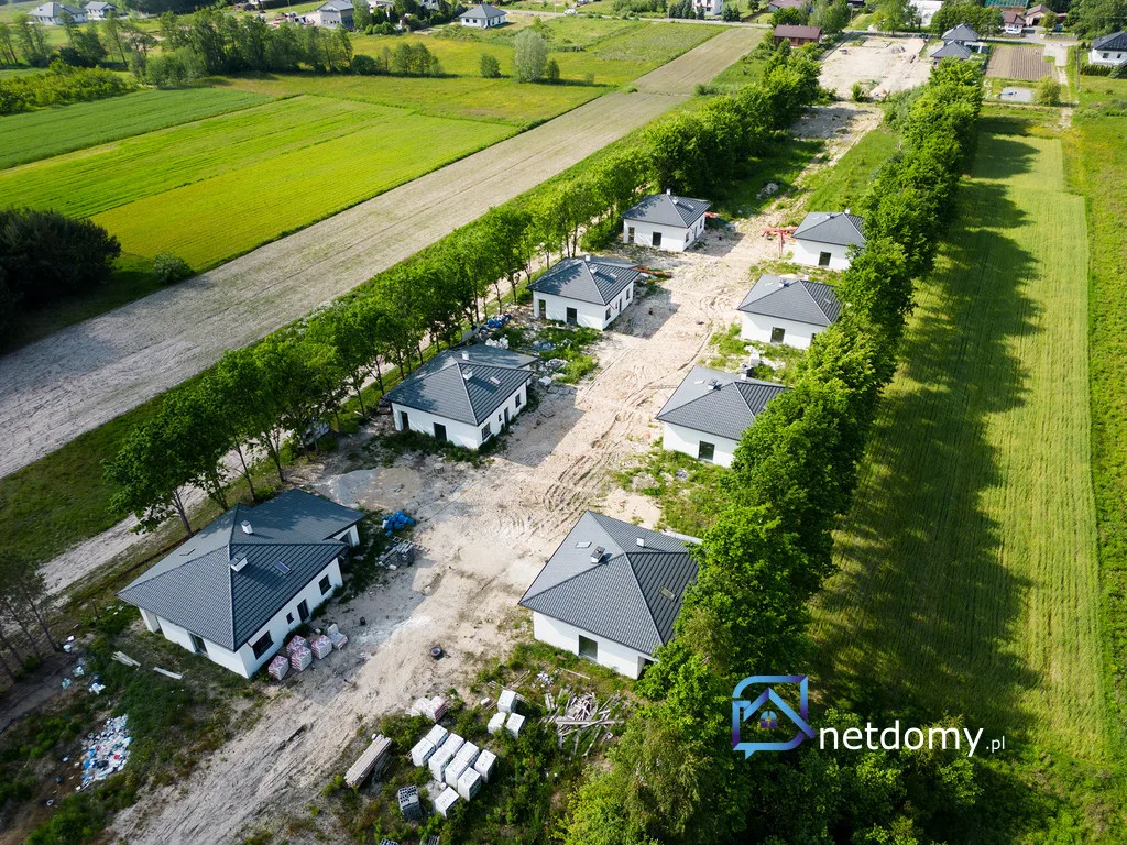 Nowy dom 146 m² Małęczyn k. Radomia – stan deweloperski, garaż, 650 m² działka - Netdomy