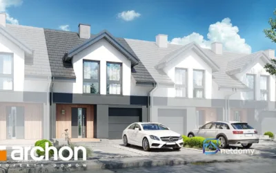 Nowy segment 128 m² Radom Potkanów, ul. Okrężna – stan deweloperski, garaż - Netdomy