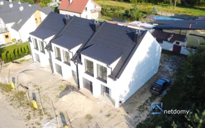 Nowy segment 128 m² Radom Potkanów, ul. Okrężna – stan deweloperski, garaż - Netdomy