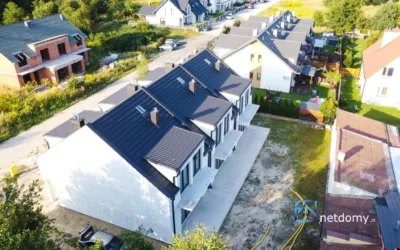 Nowy segment 128 m² Radom Potkanów, ul. Okrężna – stan deweloperski, garaż - Netdomy