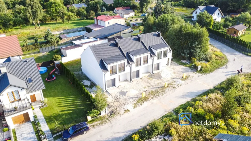 Nowy segment 128 m² Radom Potkanów, ul. Okrężna – stan deweloperski, garaż - Netdomy