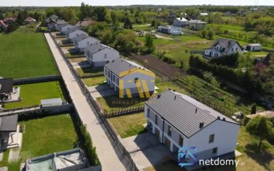 Nowoczesny bliźniak 138 m2 – ogród i garaż – Radom Kierzkowska - Netdomy