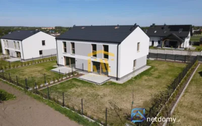Nowoczesny bliźniak 138 m2 – ogród i garaż – Radom Kierzkowska - Netdomy