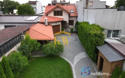 Przestronny dom z garażem i ogrodem, Radom Kaptur 170 m² - Netdomy