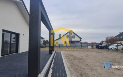 Parterowy dom 169 m² z garażem 2‑stan. – Radom Janiszpol, nowy 2024 - Netdomy