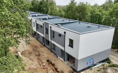 Nowoczesny dom szeregowy 124,28 m² na sprzedaż przy ul. św. Brata Alberta, Częstochowa - Netdomy