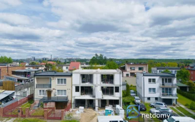 Komfortowy dom bliźniak w Kielcach 165 m² z garażem i ogrodem – KSM - Netdomy