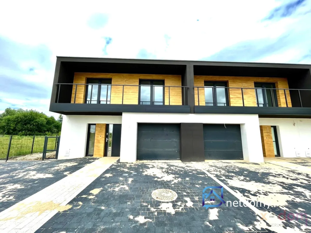 Nowoczesny segment skrajny Kielce Nowy Folwark 125 m² z ogrodem - Netdomy
